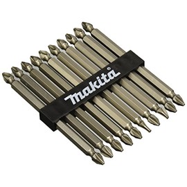 Makita D34849 Juego de Puntas Phillips, 2 x 110 mm, 10 Piezas