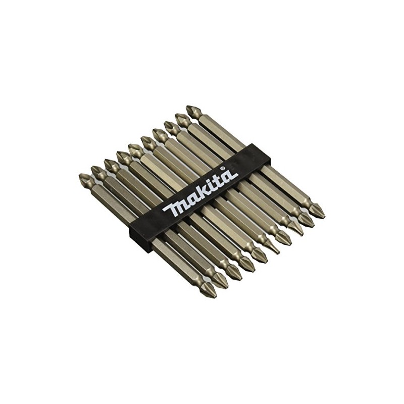 Makita D34849 Juego de Puntas Phillips, 2 x 110 mm,