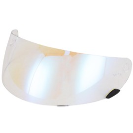 Soman Qualifer Helmet Visor Replacement, Qualifer Tinted Shield Visor Compatible with Qualifier Star Vortex RS-1 Revolver UV Protection (Transparent Revo Blue)