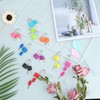 10 Pcs Suitcase Locks with Keys, Metal Padlocks Long Shackle