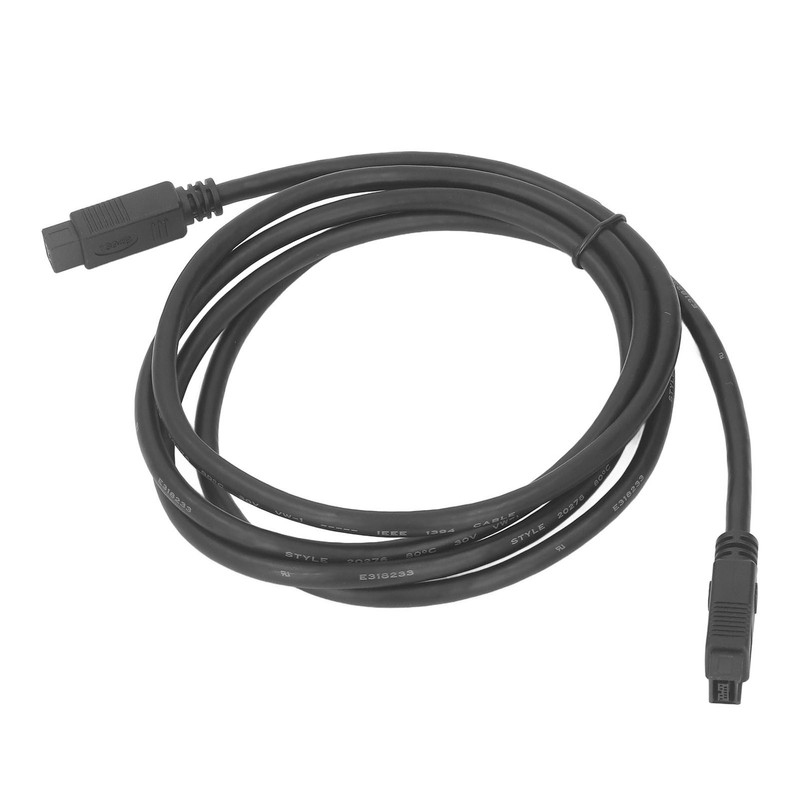 IEEE1394 Firewire DV Cable 9 Pin to 9 Pin Male