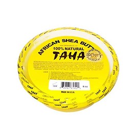 Taha 100% African Shea Butter [soft] 8oz (Pack of 2)
