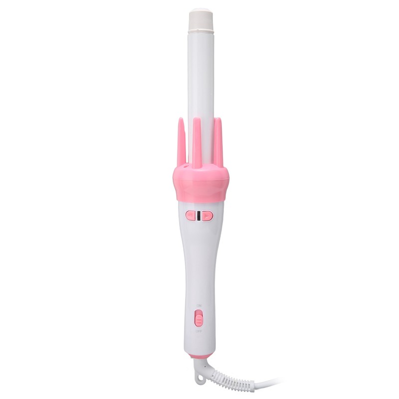 Automatic Hair Curler Ceramic Bilateral Rotation Professional Hair Curling Iron