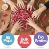 Watermelon Lollipops – 65 Count Bulk Candy Pack, Individually Wrapped