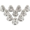 Mytee Products Stainless Steel Lug Nut Covers, 2"(H) (Set of