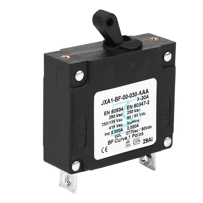 Circuit Breaker, DC/AC Manual ON/Off Toggle Reset Switch Safety Mini