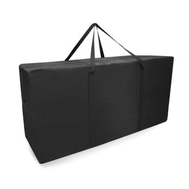 ROEOWENE 155L Moving Bags XXL Large Storage Bag for Duvets Storage Bags Garden Cushions Storage Bag Large Moving Bags Moving Bags Large Travel Bag Cushion Bag, 90 x 53 x 33 cm