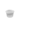 16oz Plastic Soup/Food Containers with Lids Freezer/microwave Safe Containers (12)