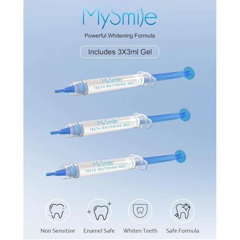 MySmile 2Pack Pro Teeth Whitening Kit with 28-LED Light Tray