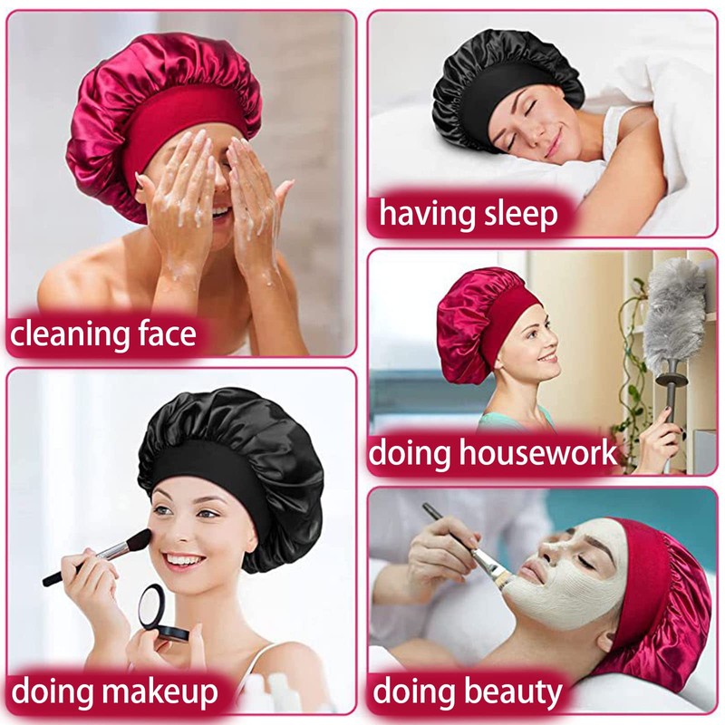 Silk Bonnet, Silk Bonnet, Satin Hair Cap, Bonnet, Sleeping Cap,