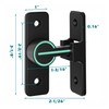Indoor Gate Latches, 90 Degree Sliding Gate Latches Door Lock