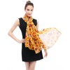 Lina & Lily Sunflower Floral Print Women's Scarf Shawl Wrap