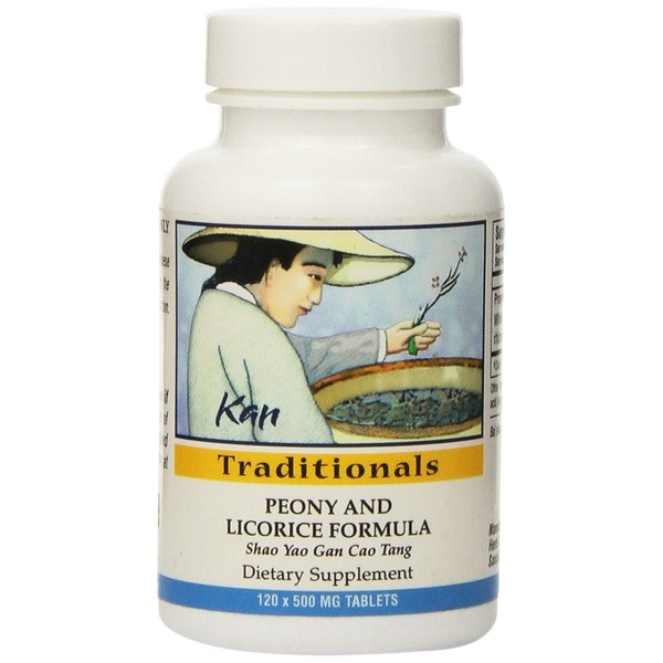 Kan Herbs - Traditionals- Peony and Licorice Formula 120 tabs
