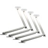 Jiozermi 4 Packs Lid Support Hinge, 180 Degree Rotatable Hinge,