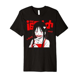 Horror Anime Manga Tee I Gothic Outfit I Japanese Chibi Girl Premium T-Shirt