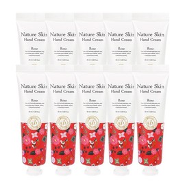 Food Aholic 10 Nature Skin Rose Hand Cream 30ml / 푸드어홀릭 10개 네이처 스킨 로즈 핸드크림 30ml