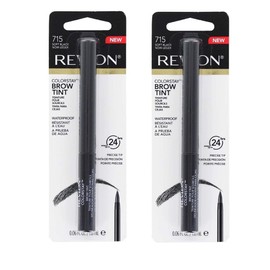 Pack of 2 Revlon Colorstay Brow Tint, Soft Black 715