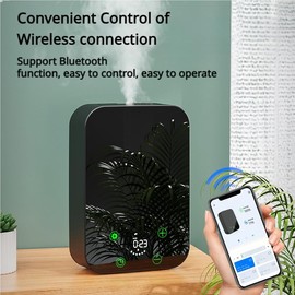 Waterless Essential Oil Diffuser for Home and Wall Mount Use, Up to 500 sq.ft. 150 mL Capacity, Aromatherapy Scent Diffuser for Large Rooms, Smart Scent Air Machine
