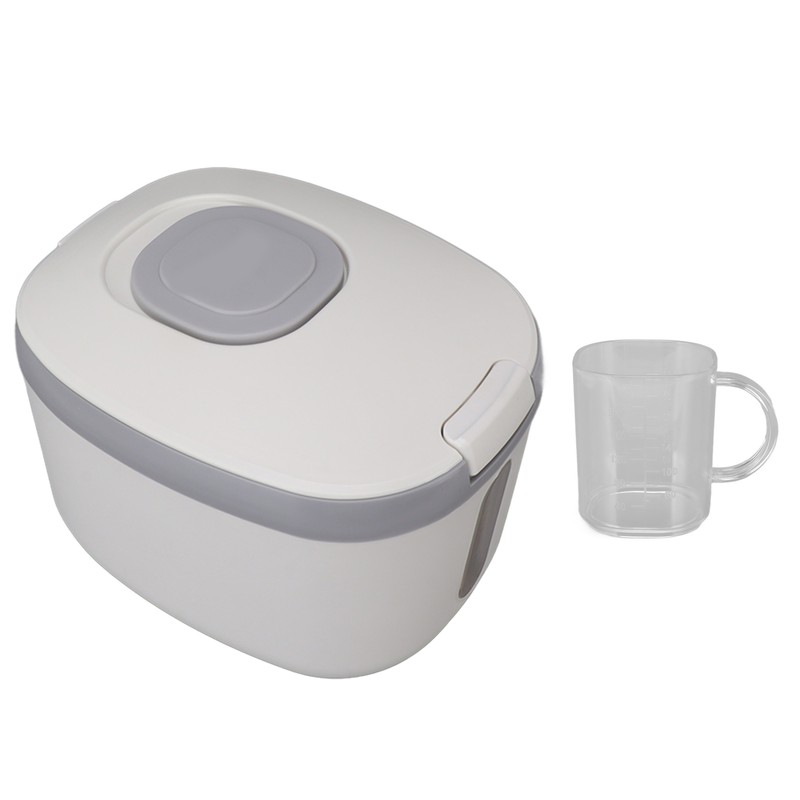 Rice Container Bug Proof Odorless Airtight Rice Box with Clear