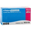 Polyco GL8951 Bodyguards 4 Nitrile Powder Free Disposable Glove, Blue,
