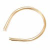 20 Pcs Metal Headbands 1.5MM Thin Wire Hairbands Simple Hair