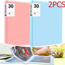 Unbranded 2PCS A3 Storage Book for Diamond Art Portfolio Folder Painting Pictures Album