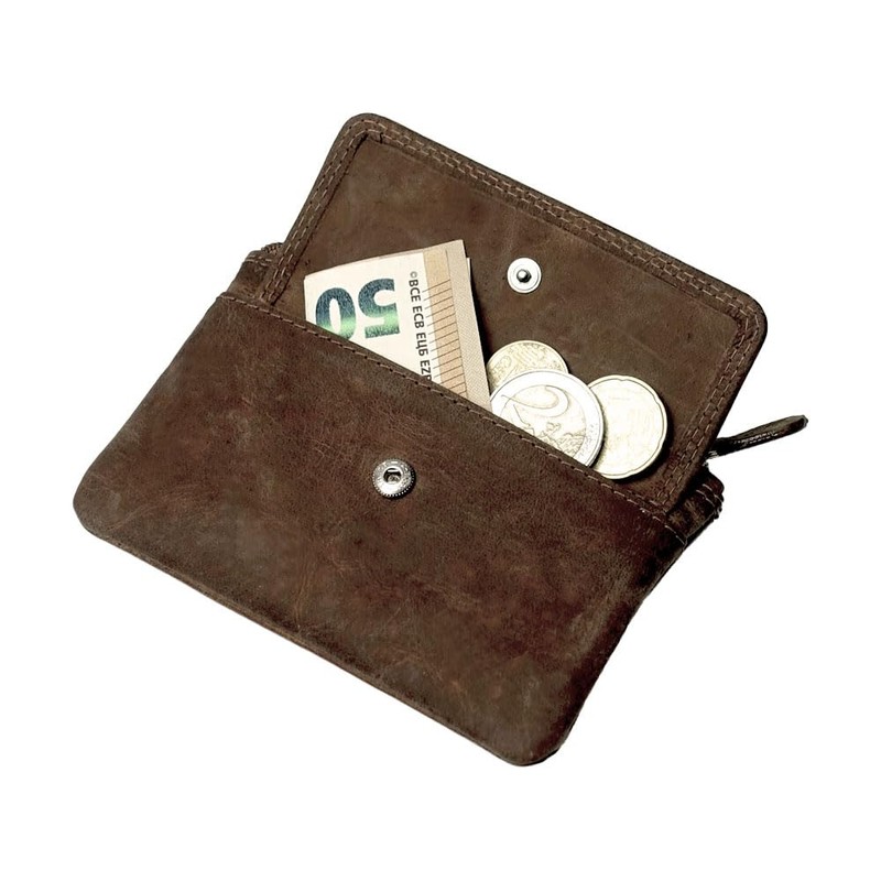 Deluxe Key Bag, Vintage Natural Brown