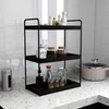 Dorhors 3 Tier Bathroom Counter Organizer,Countertop Bathroom Storage Shelf,Counter Tray