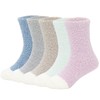 PONCEAU Cuddly Socks for Children Thermal Fluffy Socks for Girls