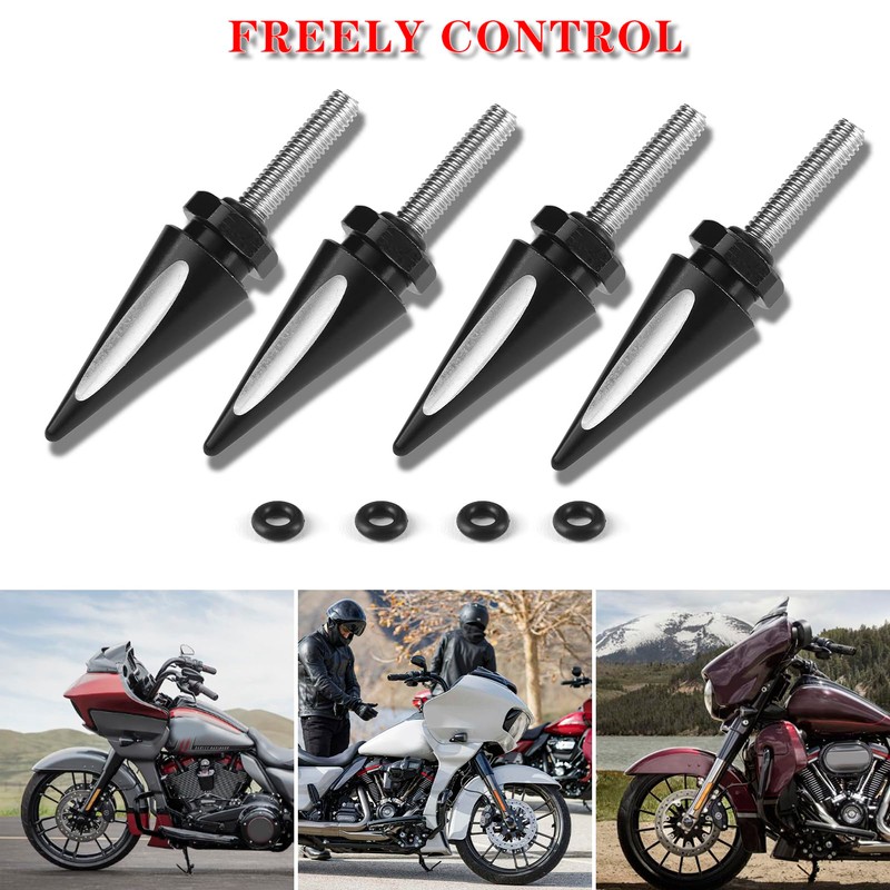 LDJXDADI Windshield Screws, Fairing Bolts, Motorcycle Windscreen Screws Compatible for