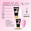 Ready Hybrid Gel Nail Starter Kit for Nails - All-in-One