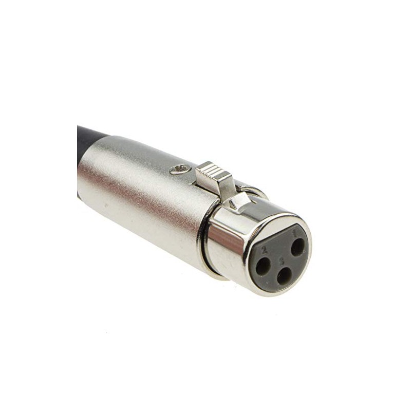 kenable 3.5 mm Mono Jack Plug PC/Laptop to XLR Female