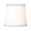 Set of 6 Light Oatmeal Linen Drum Chandelier Clip-On Lampshade