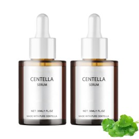 Centella Skin Care Set, Centella Face Serum, Centella Asiatica Serum for Dull, Tired Skin, Soothes and Repairs Skin Quickly