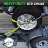 Premium Wheel Straps (4PK) - 10,000lb Guaranteed Max Break Strength