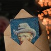 Artery8 Vincent van Gogh Art Card Self Portrait with Grey
