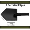 USGI Industries Military Style Shovel | Tri-Fold Entrenching Tool with
