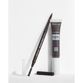 Collection Cosmetics Incredibrow Microbrow Pencil, Ultra-Fine Precision Nib, For Sculpting and Shaping, Dark Brunette