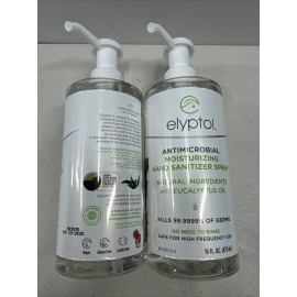 Elyptol 2 Eucalyptus Oil Elyptol Antimicrobial Hand Sanitizer Spray 16OZ Vegan Exp 09/25