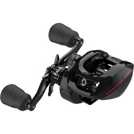 13 FISHING - Inception G2 Baitcast Reel - 7.3:1 Gear Ratio - Right Hand Retrieve (Fresh) - ING2-7.3-RH Black