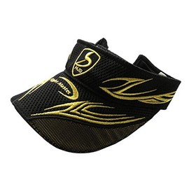 Shimotsuke MJB Sun Visor MS Yuji Model SMC-070 F Size Black x Gold