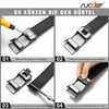 SUOSDEY Men's Automatic Leather Belt Ratchet Belt for Business Casual