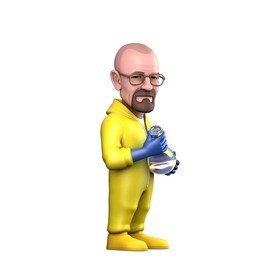 MINIX Bandai 12 cm Breaking Bad Walter White Heinserberg Collectible Figurine for Exhibition Gift Idea Toys for Kids Adults TV Fans (MN18901)