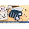 VANGUARD ADVANCE Sleep Eye Mask, Soft, Cotton, Knit & Border