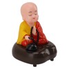 Little Monk Figurine USB Charging 6 Songs Music LED Nodding