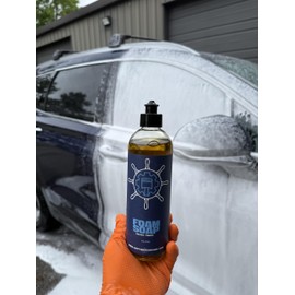Captain's Car Care Exterior Cleaning Trio, Foam Soap, Ultra HD Wheel Cleaner, 6 Month Ceramic Protection Spray, 3-Step Car Care System, Premium Scented Formulas, for Cleaning and Protection.