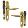 UPVC Door Handle Trojan Sparta 92PZ Sprung Double Glazing Pair