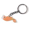 Fish Keychain | Orange Koi Pond Fish Charm Keychain