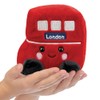 Aurora, 61567, Palm Pals Bertie Red Bus, 5I, Soft Toy,