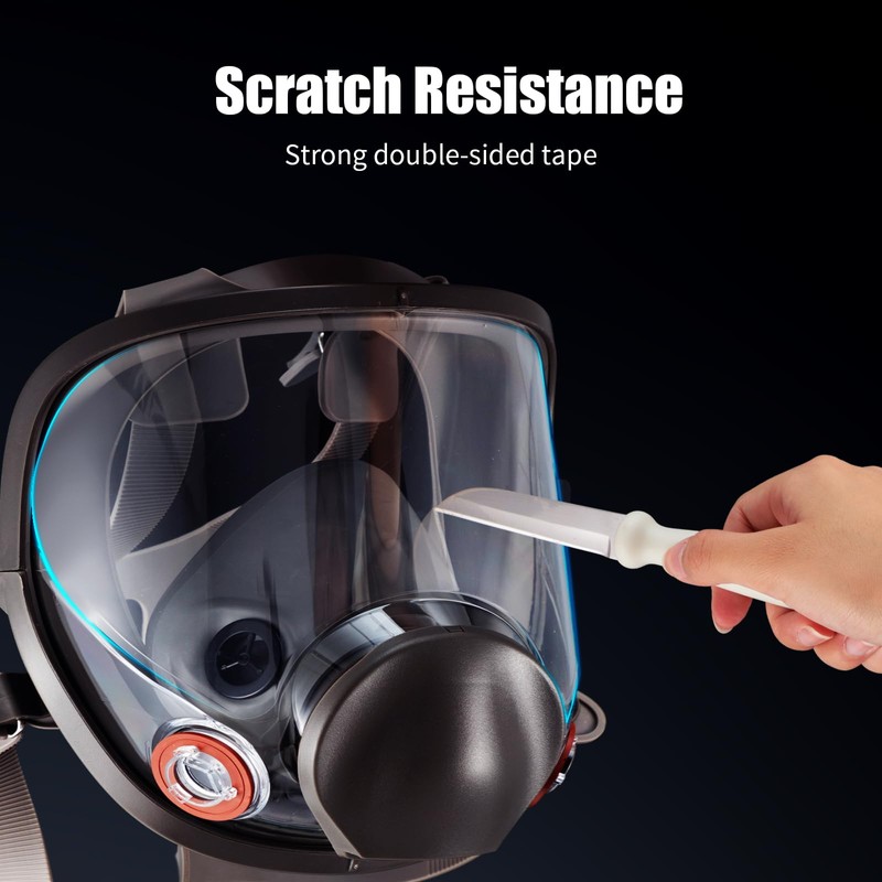 Frienda 50 Pcs Peel off Lens Cover Shield Respirator Mask